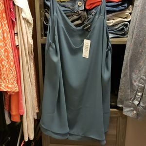 Torrid blue doubled layered cam